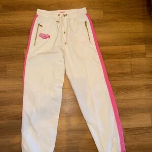 Balmain x Barbie Men’s Bicolor Nylon Track Pants